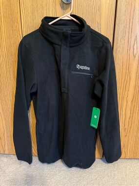 Tipsy Elves Black Fleece Pullover – XS – NWT